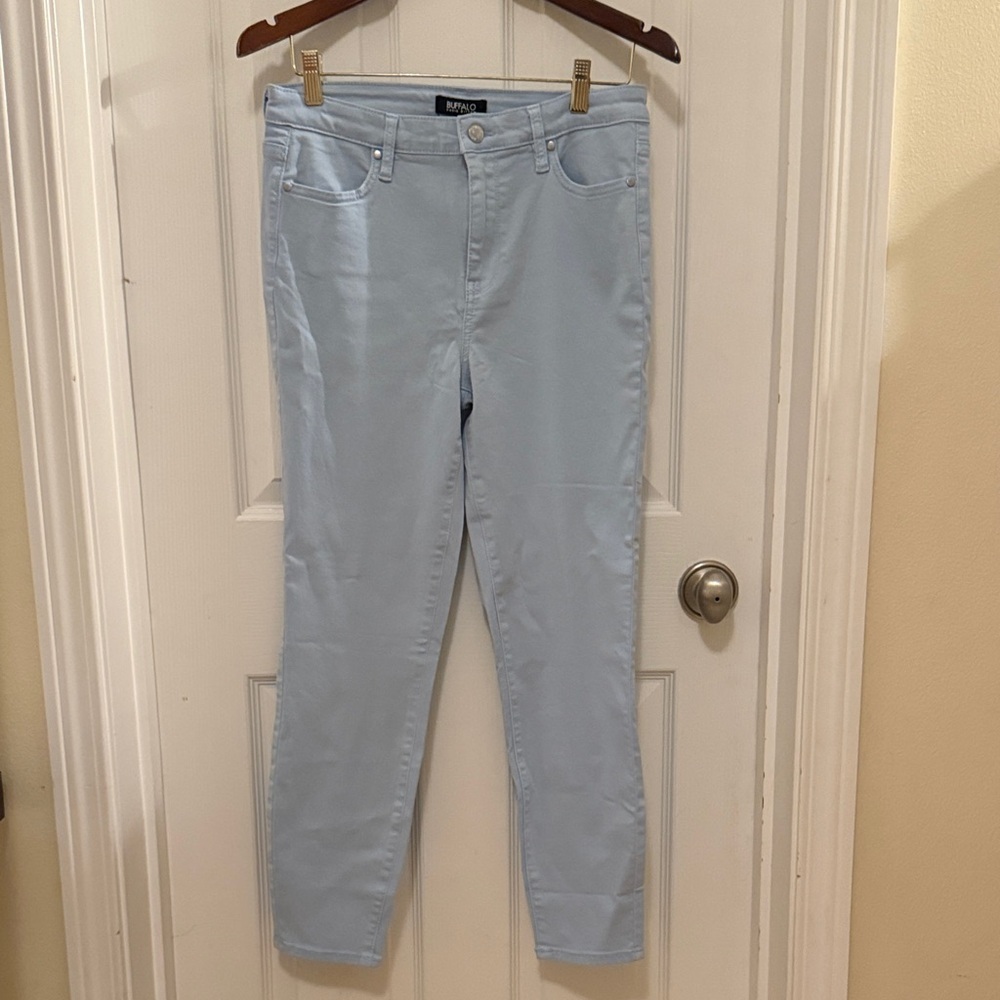 Buffalo David Bitton Women's Straight Leg Jeans in Light Blue